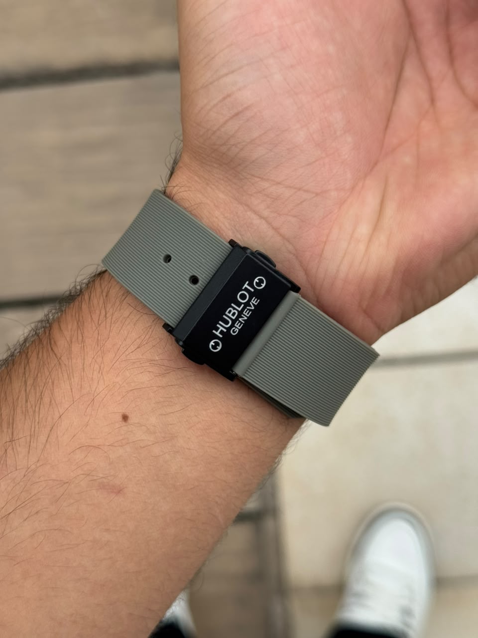 Hblt Meca Goma Gris Tablero Plateado Tablero Negro